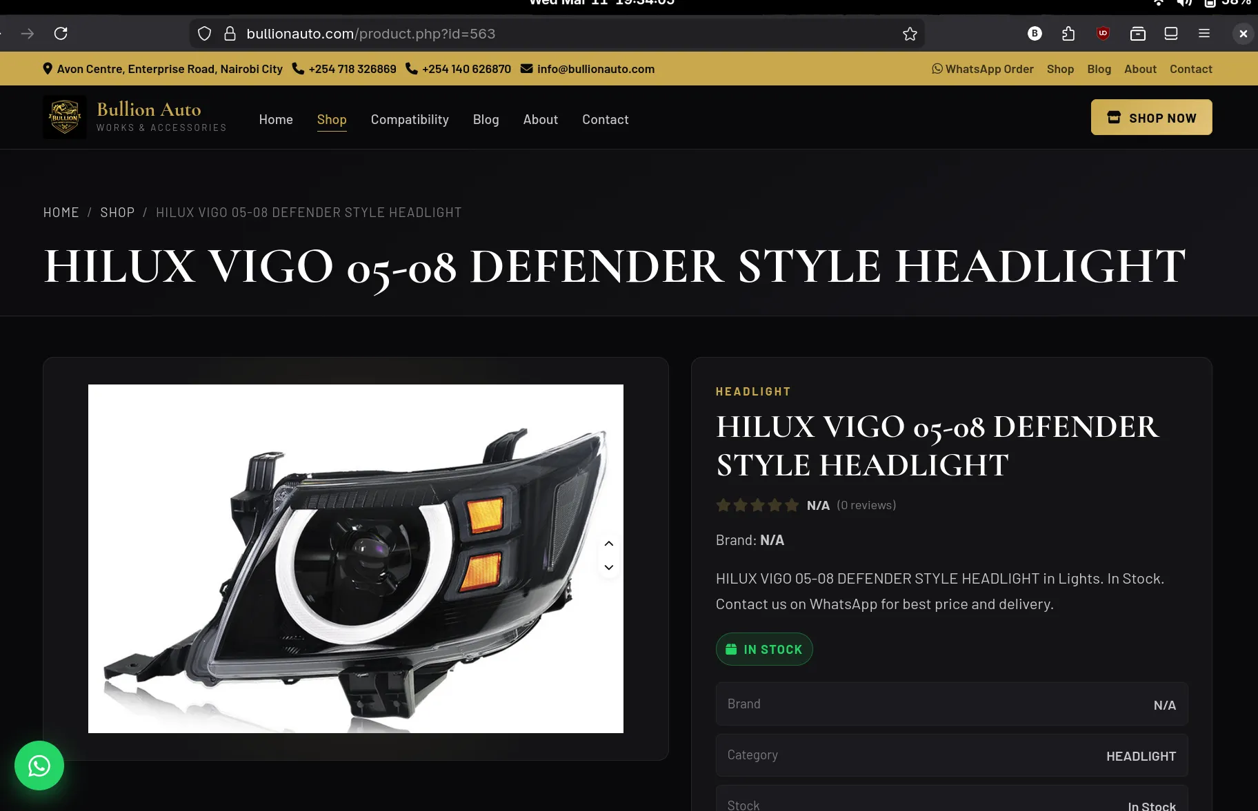 Bullion Auto Ecommerce Website gallery image 3