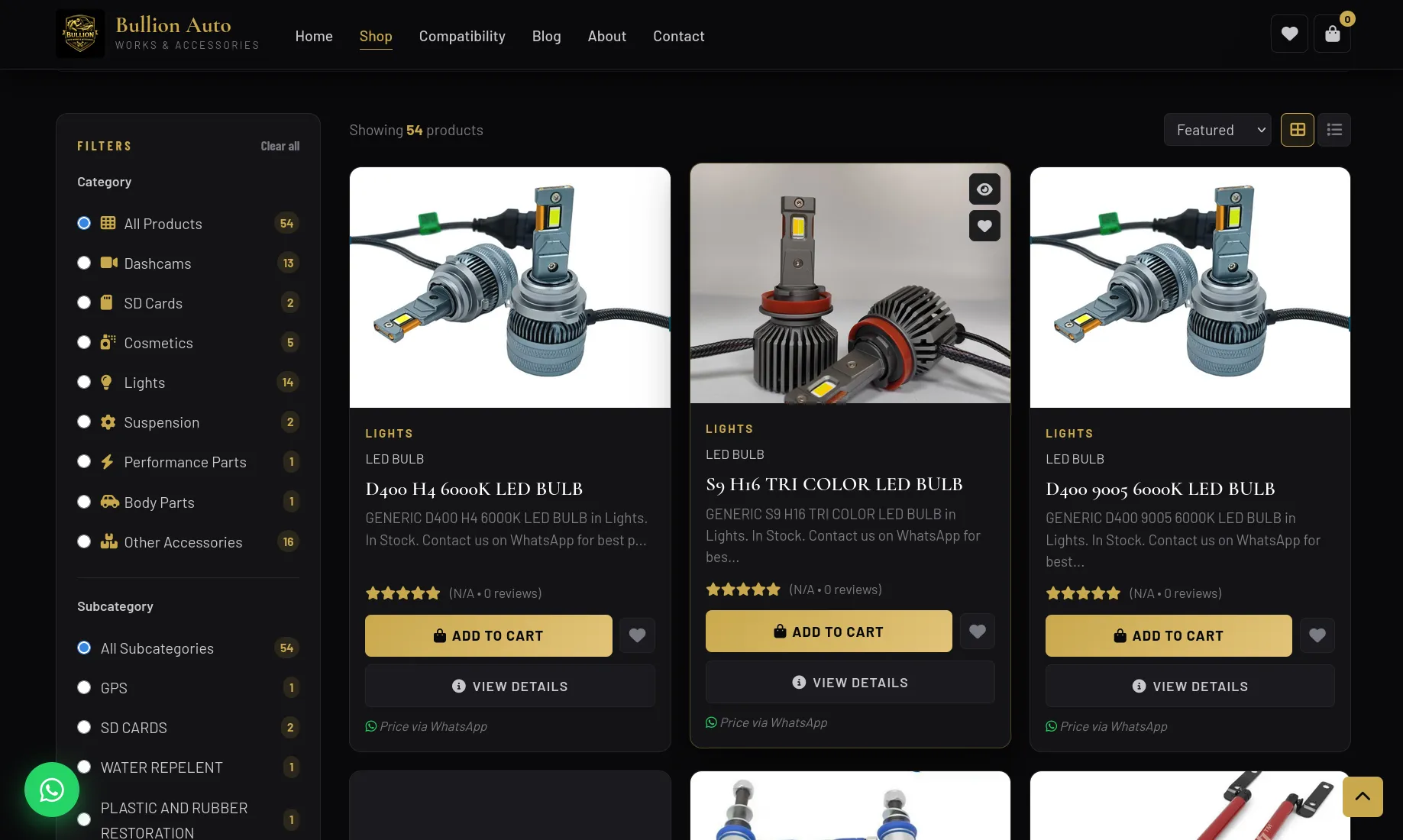 Bullion Auto Ecommerce Website gallery image 4