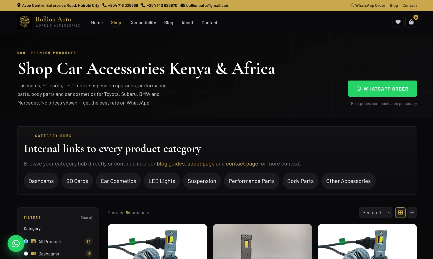 Bullion Auto Ecommerce Website gallery image 5