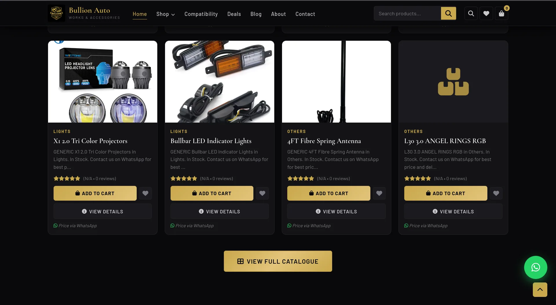Bullion Auto Ecommerce Website gallery image 2