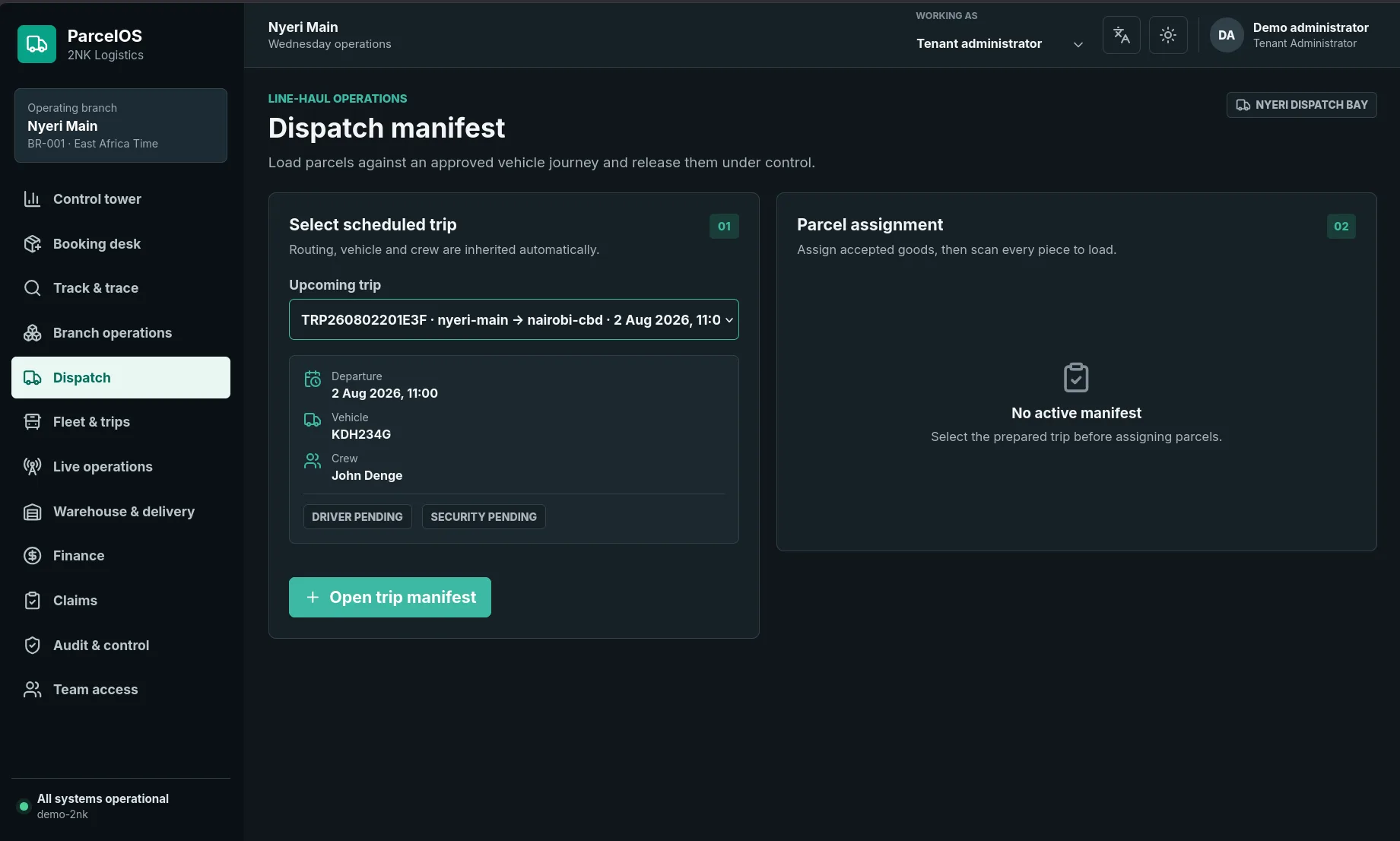 Enterprise Parcel Management System gallery image 2