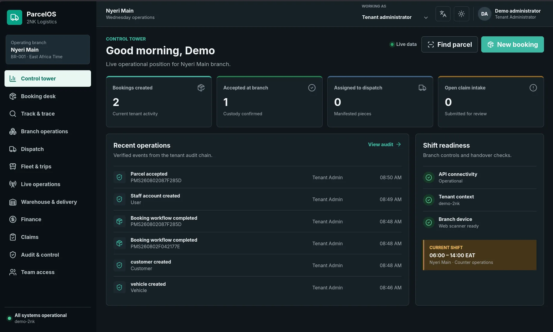 Enterprise Parcel Management System gallery image 7